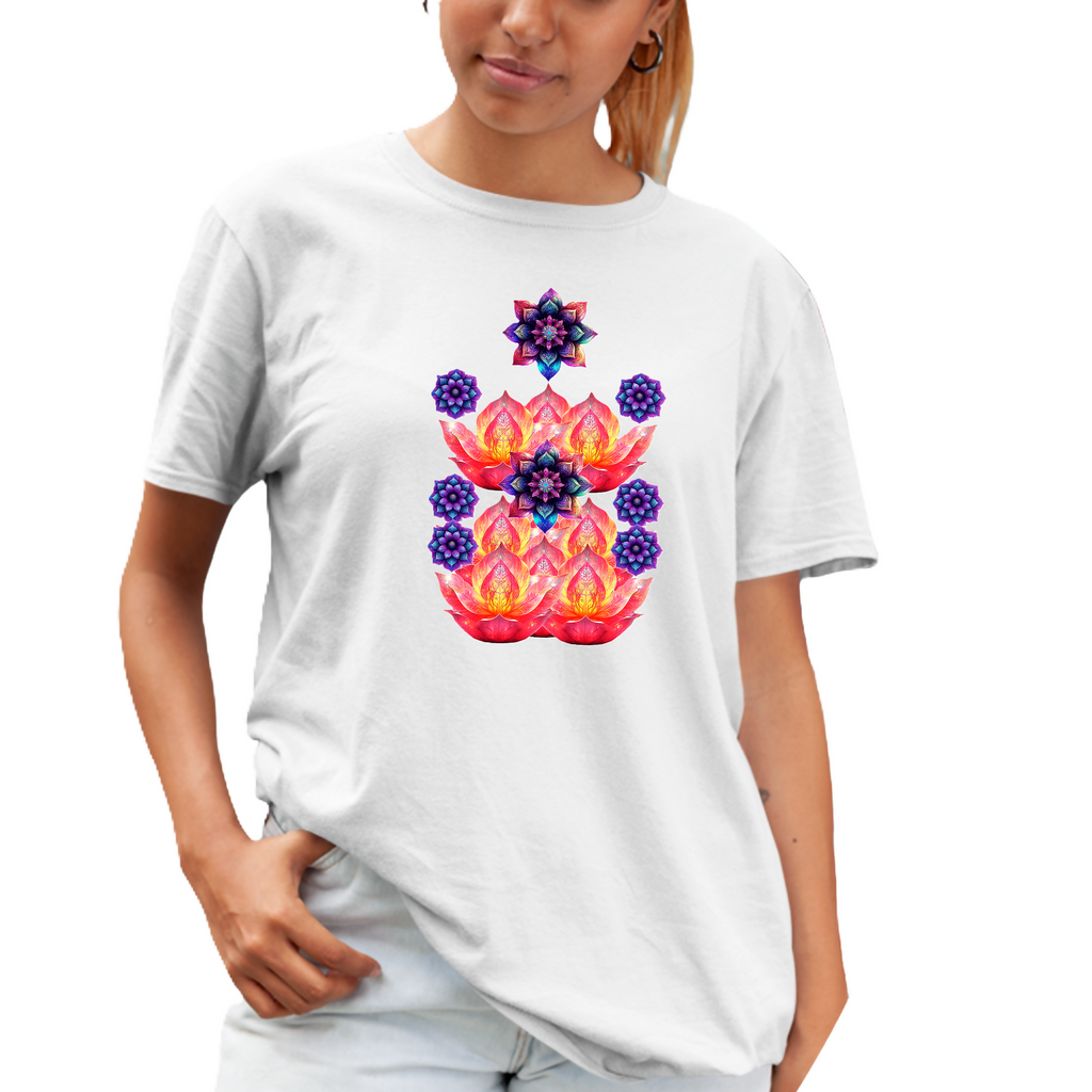 Flower Power 3 - Unisex T-Shirt (ArtzyAi)