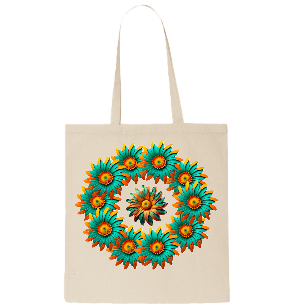 Floral Fantasies 6 - Tote Bag (ArtzyAi)