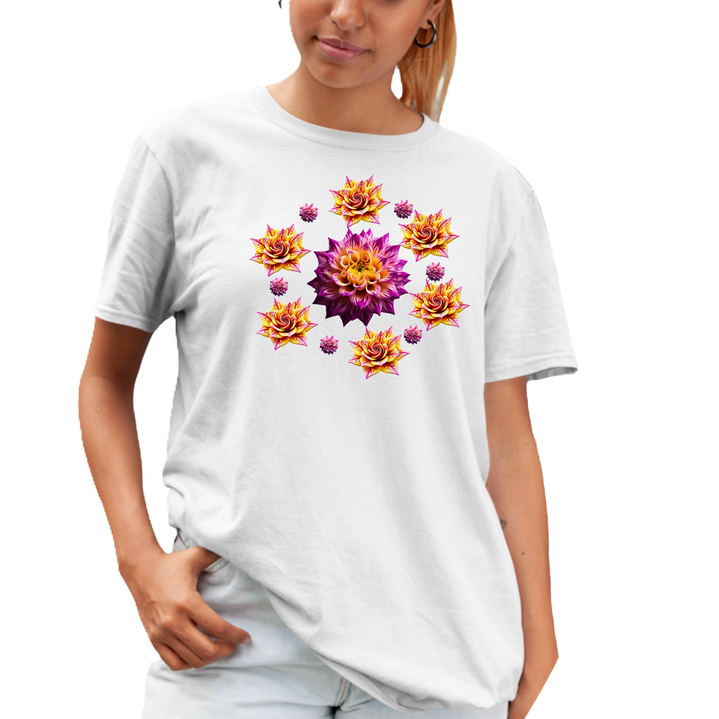 Botanical Inspiration - Unisex T-Shirt (ArtzyAi)