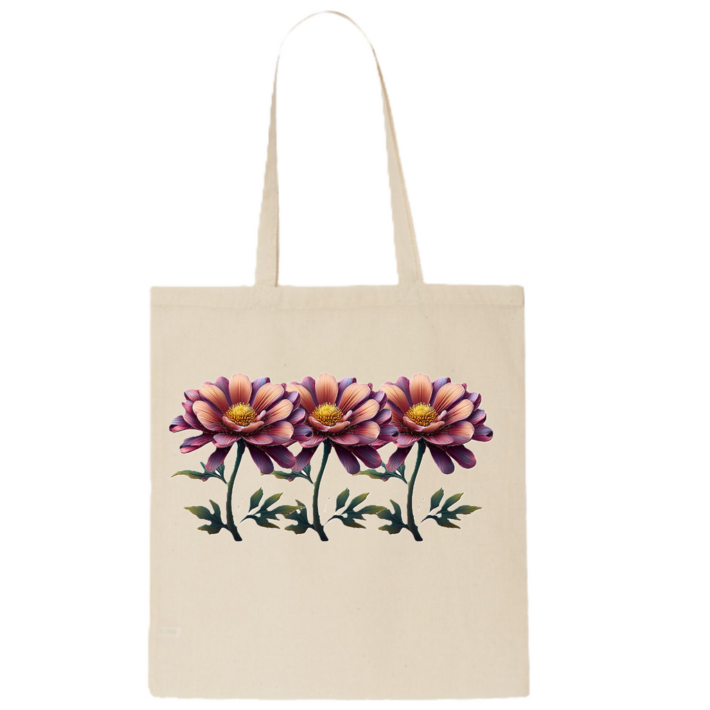 Floral Fantasies 7 - Tote Bag (ArtzyAi)