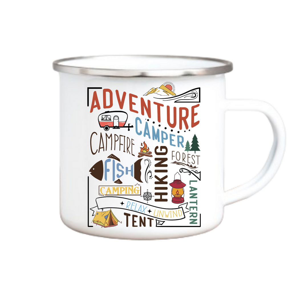 Adventure Camping Campfire Hiking Coffee mug
