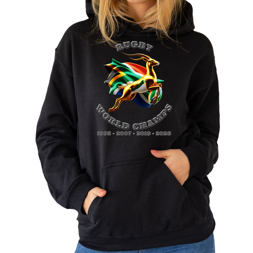 Rugby World Champions nr2 - Unisex Hoodie (Tackle and Try)