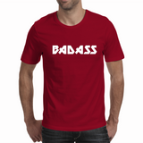 Badass-Red Mens on White