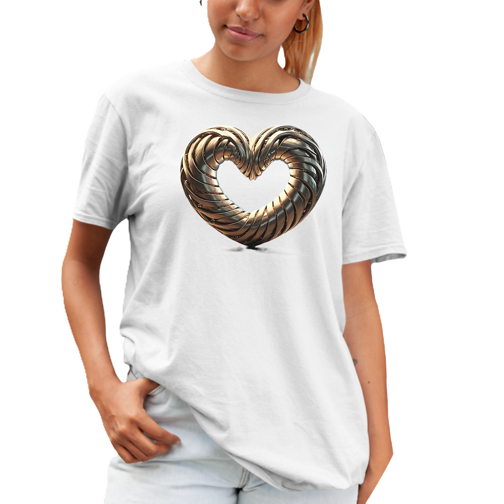 Love - B Unisex T-Shirt (ArtzyAI)