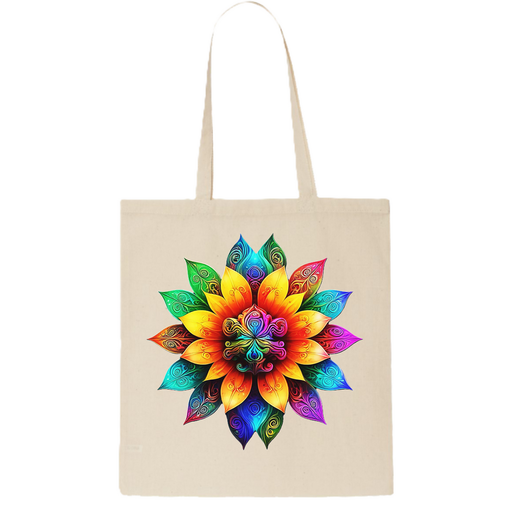 Floral 7 Tote Bag (ArtzyAi)