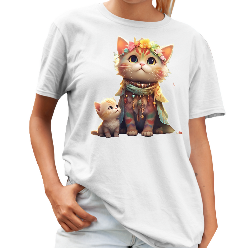 KittyCat-10 Unisex T-Shirt (ArtzyAi)