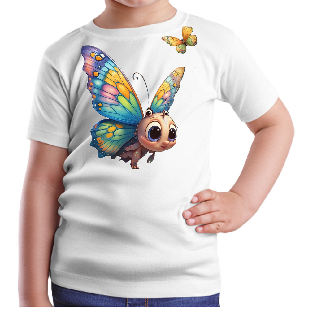 Butterfly-11 Kids T-Shirt (ArtzyAi)