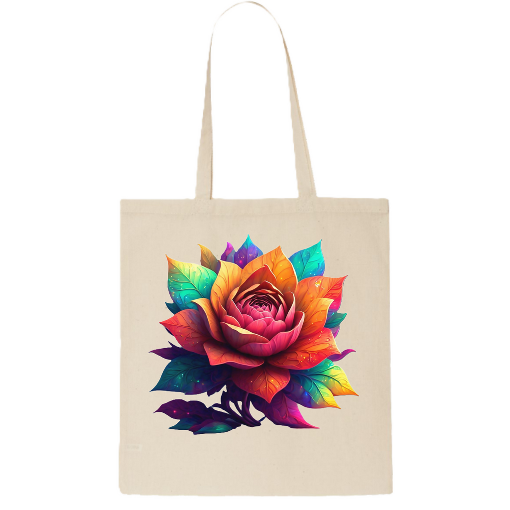 Floral 1 Tote Bag (ArtzyAi)