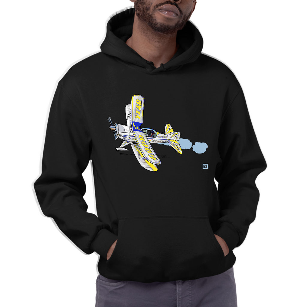 Pitts Special - Men's Hoodie 1 (Gerald SmithArt)