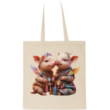 Piggy-6 Tote Bag (ArtzyAi) (6)