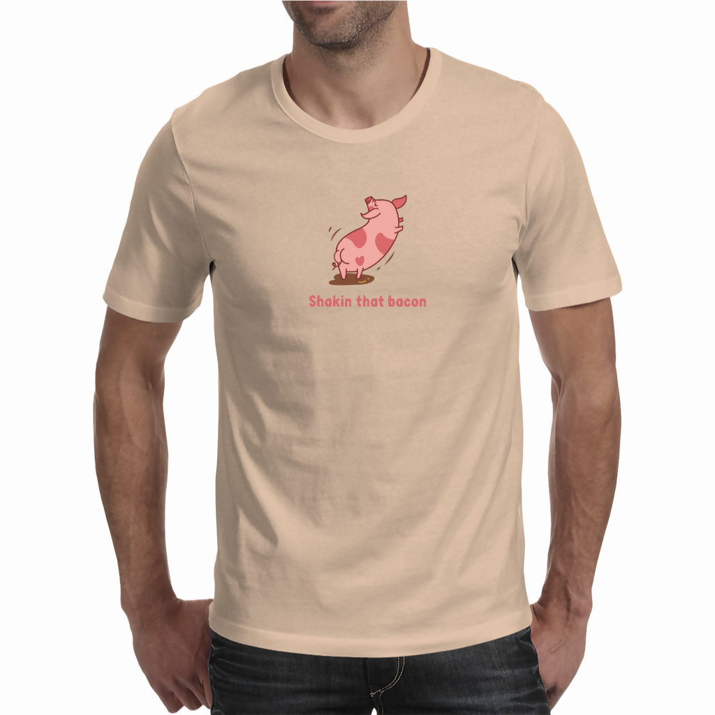 Shakin' that bacon - Unisex T-shirt (NovelThredds)