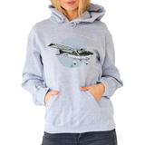 Cessna 182 Slylane ZS-KSO - Unisex Hoodie 1 (GeraldSmithArt)