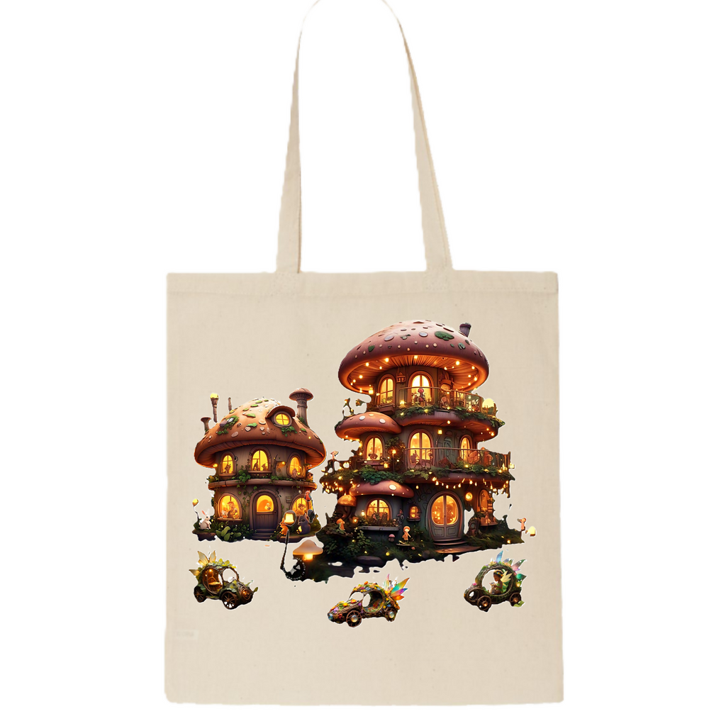 Fairy Flat 10- Tote Bag (ArtzyAi)