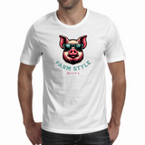 Farm Style Pig - Men's T Shirt (Route 62 T'S)