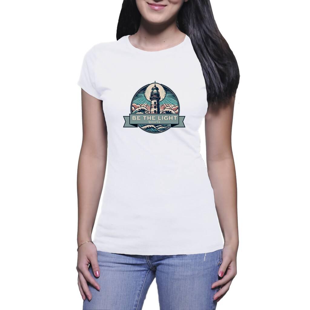 Be The Light - Ladies T - Shirt ( Route 62 T'S )