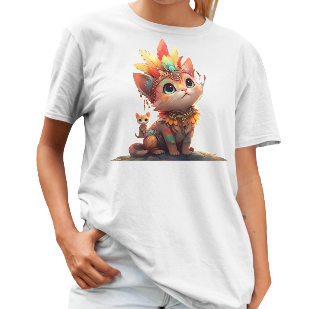 KittyCat-1 Unisex T-Shirt (ArtzyAi)