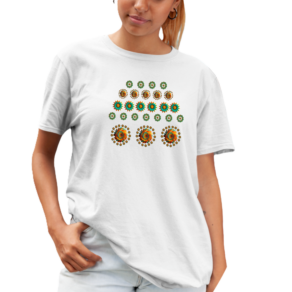 Flower Power 4 - Unisex T-Shirt (ArtzyAi)