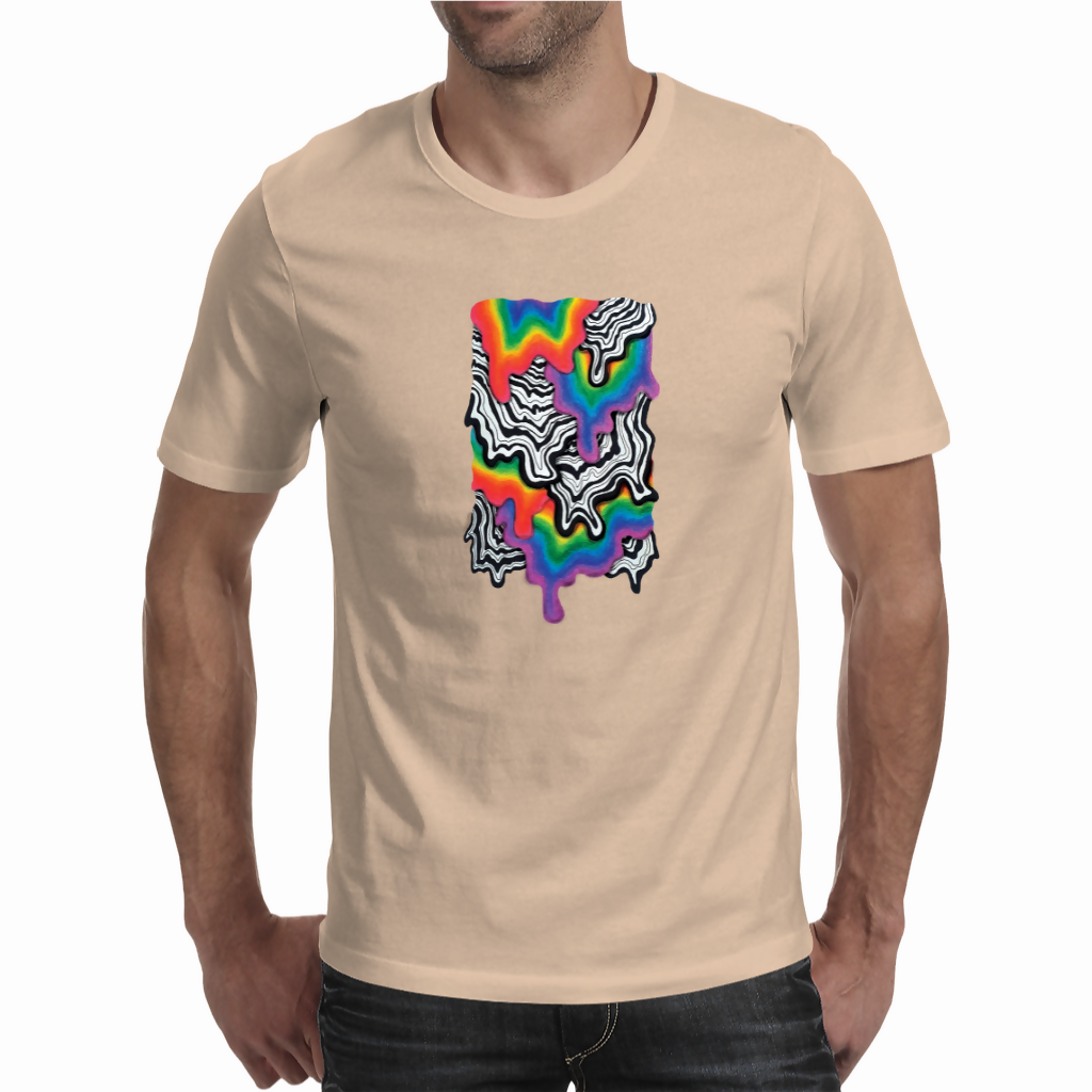 Trippy drippy tee - Unisex T-shirt (NovelThredds)