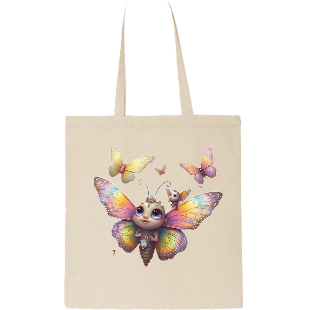 Butterfly-5 Tote Bag (ArtzyAi)