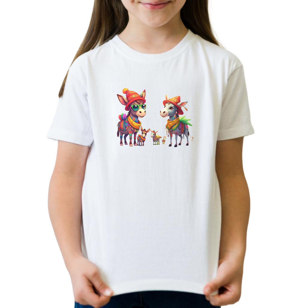 Donkey Dave & Friends 9 - Unisex Kids T-Shirt (ArtzyAi)