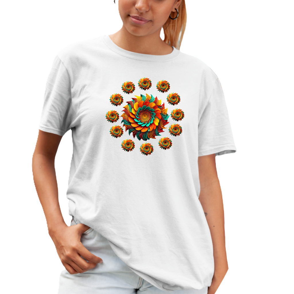 Flower Power 2 - Unisex T-Shirt (ArtzyAi)