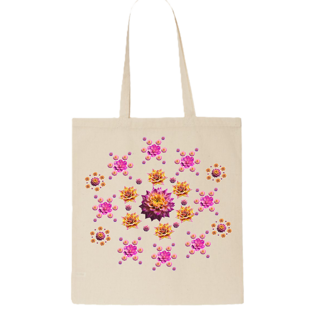 Flora 8 - Tote Bag (ArtzyAi)