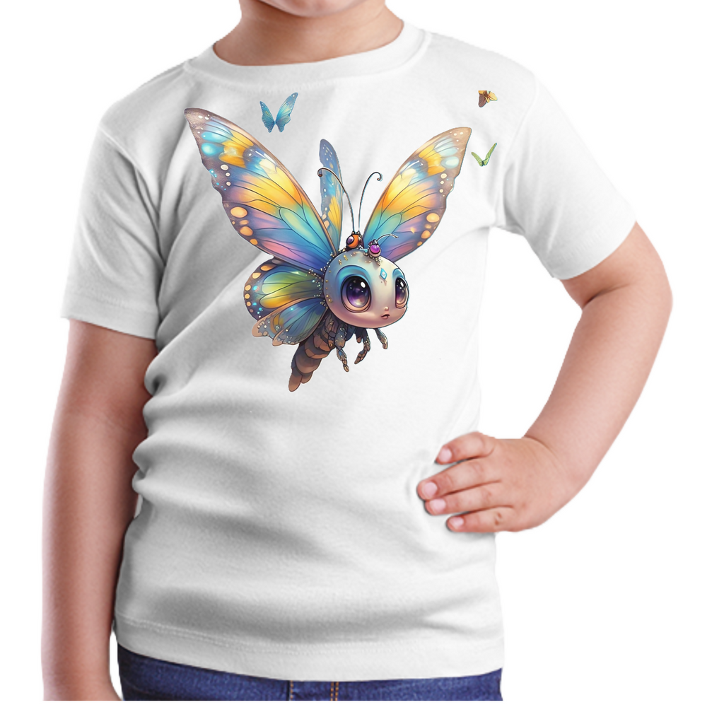 Butterfly-10 Kids T-Shirt (ArtzyAi)