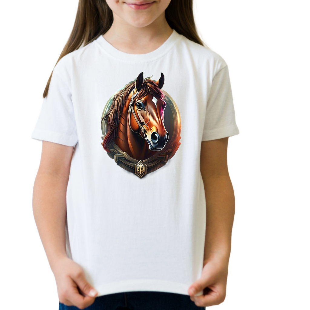 Sparkle Hooves 4- Kids T-Shirt (ArtzyAi)