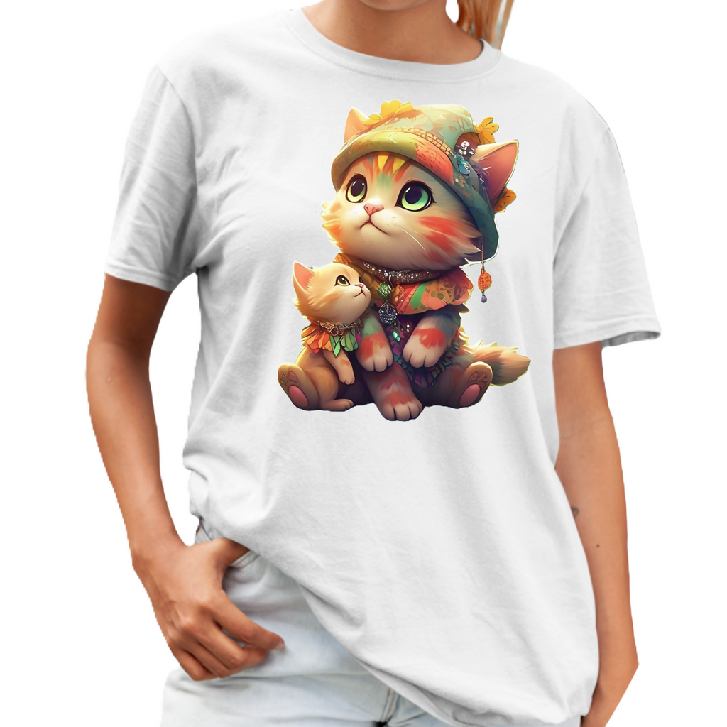 KittyCat-11 Unisex T-Shirt (ArtzyAi)