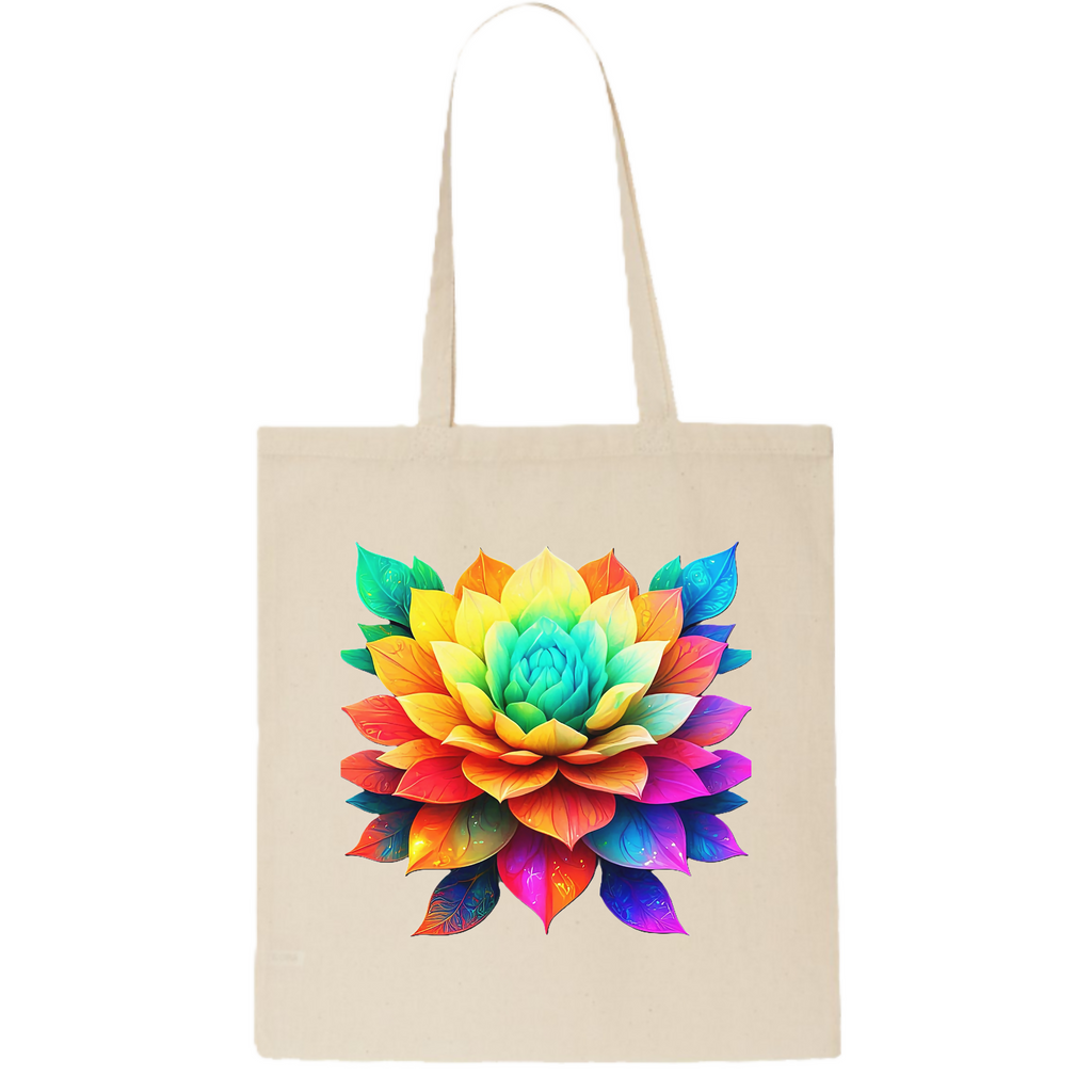 Floral 5 Tote Bag (ArtzyAi)