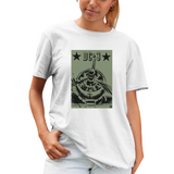 DC-3 Dakota Army Green - Unisex Cotton T-Shirt 1 (Gerald SmithArt)