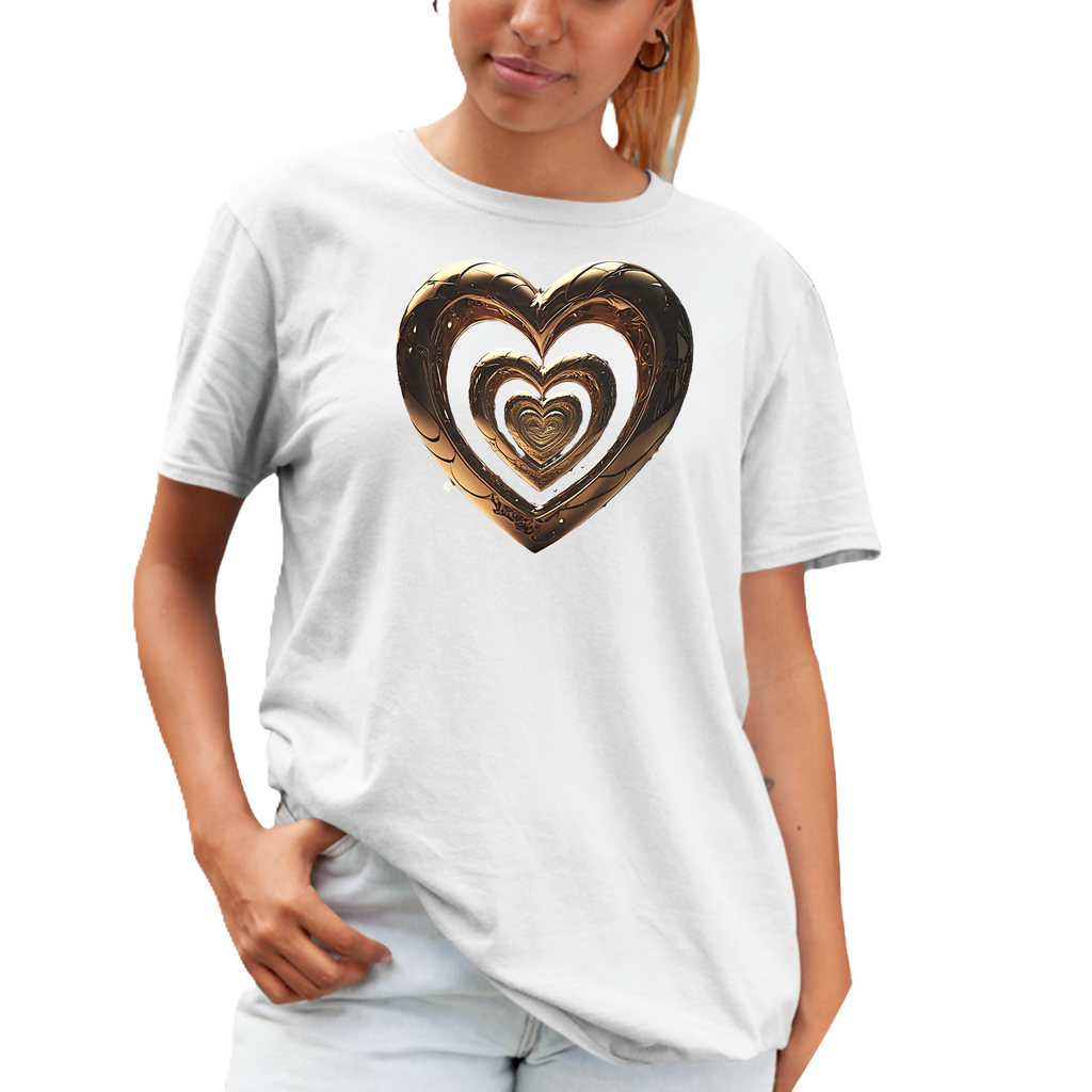 Love - E Unisex T-Shirt (ArtzyAI)