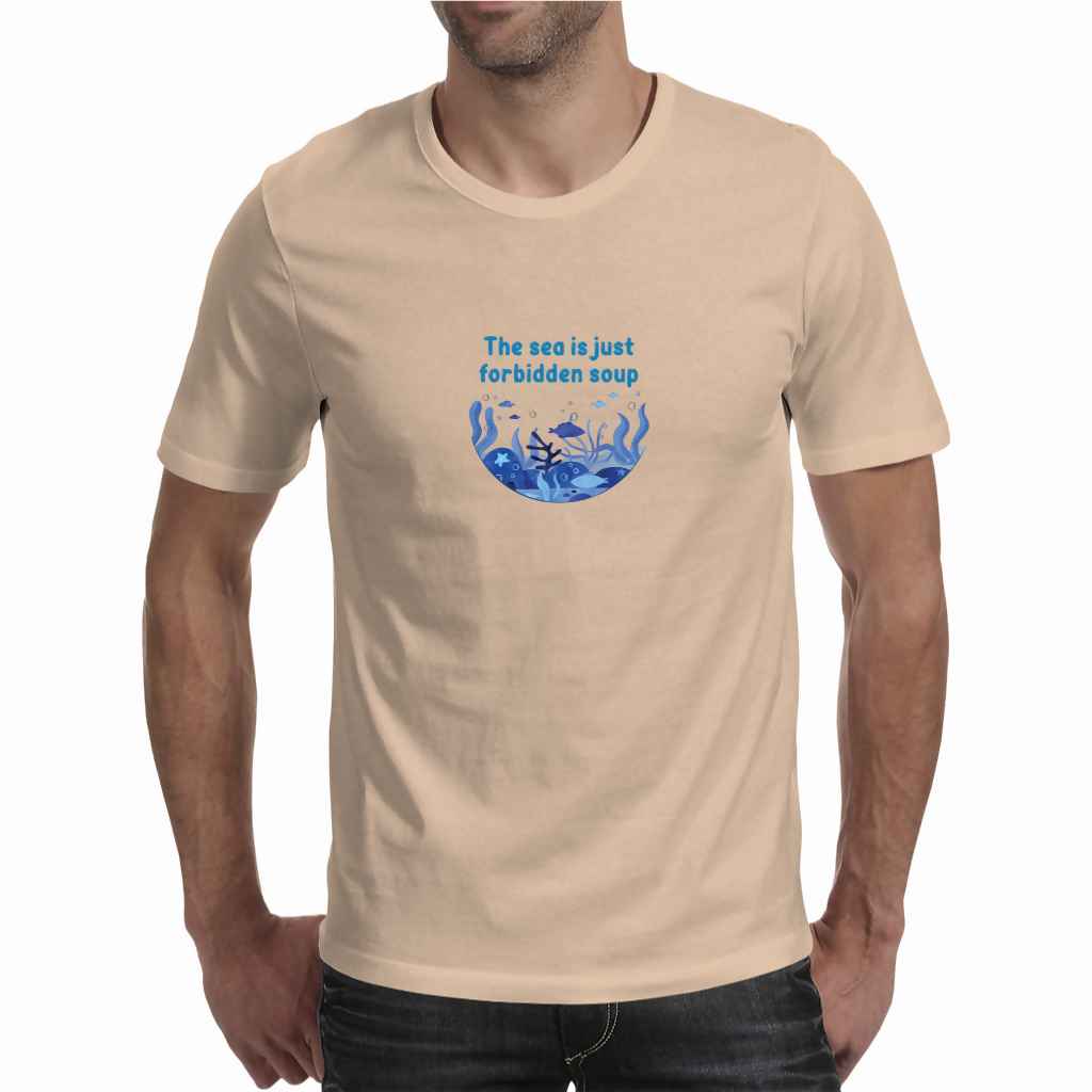 Sea is forbidden soup - Unisex T-shirt (NovelThredds)