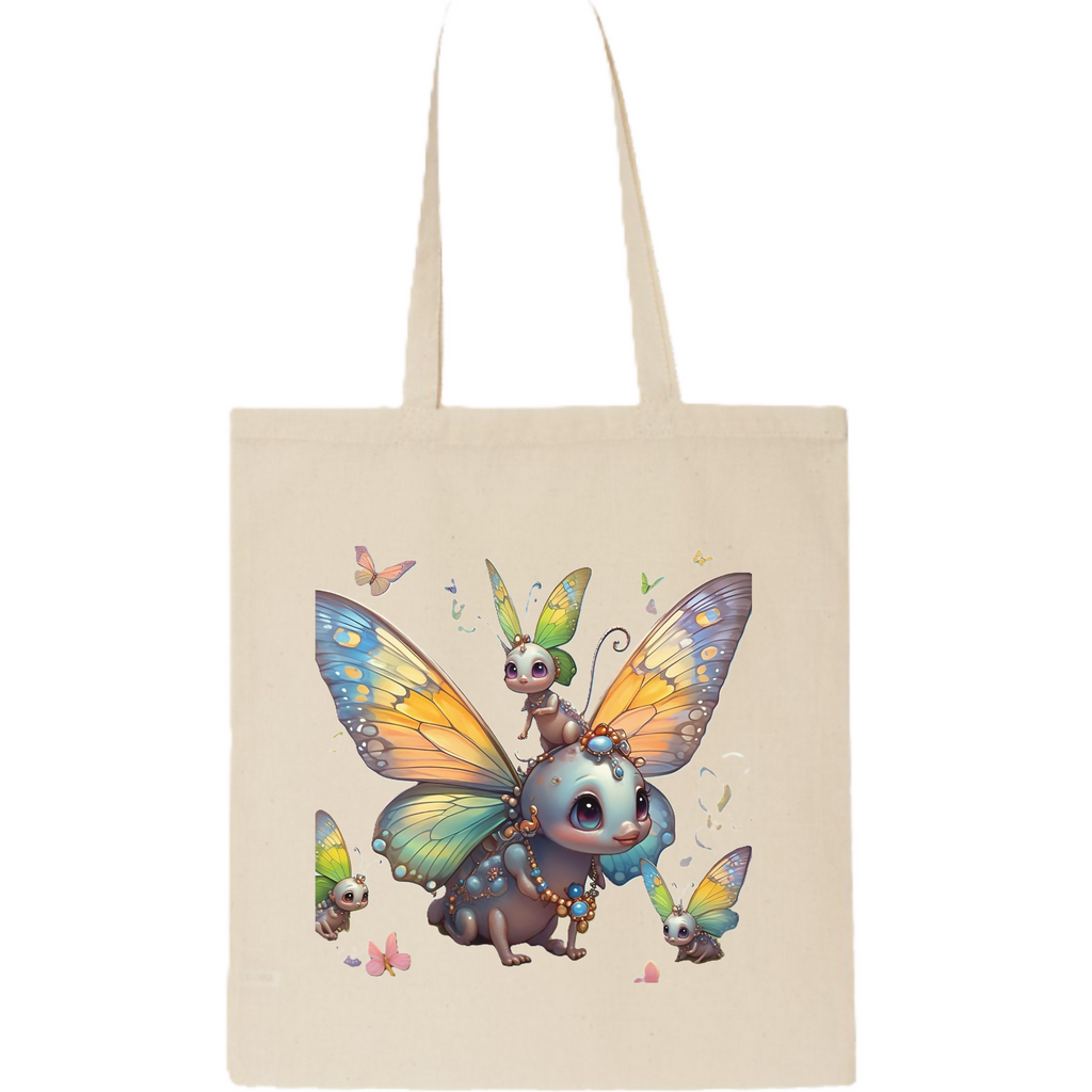 Butterfly-4 Tote Bag (ArtzyAi)