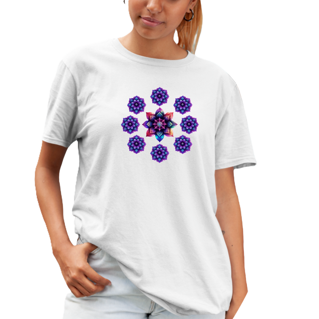 Petal Perfect 1 - Unisex T-Shirt (ArtzyAi)