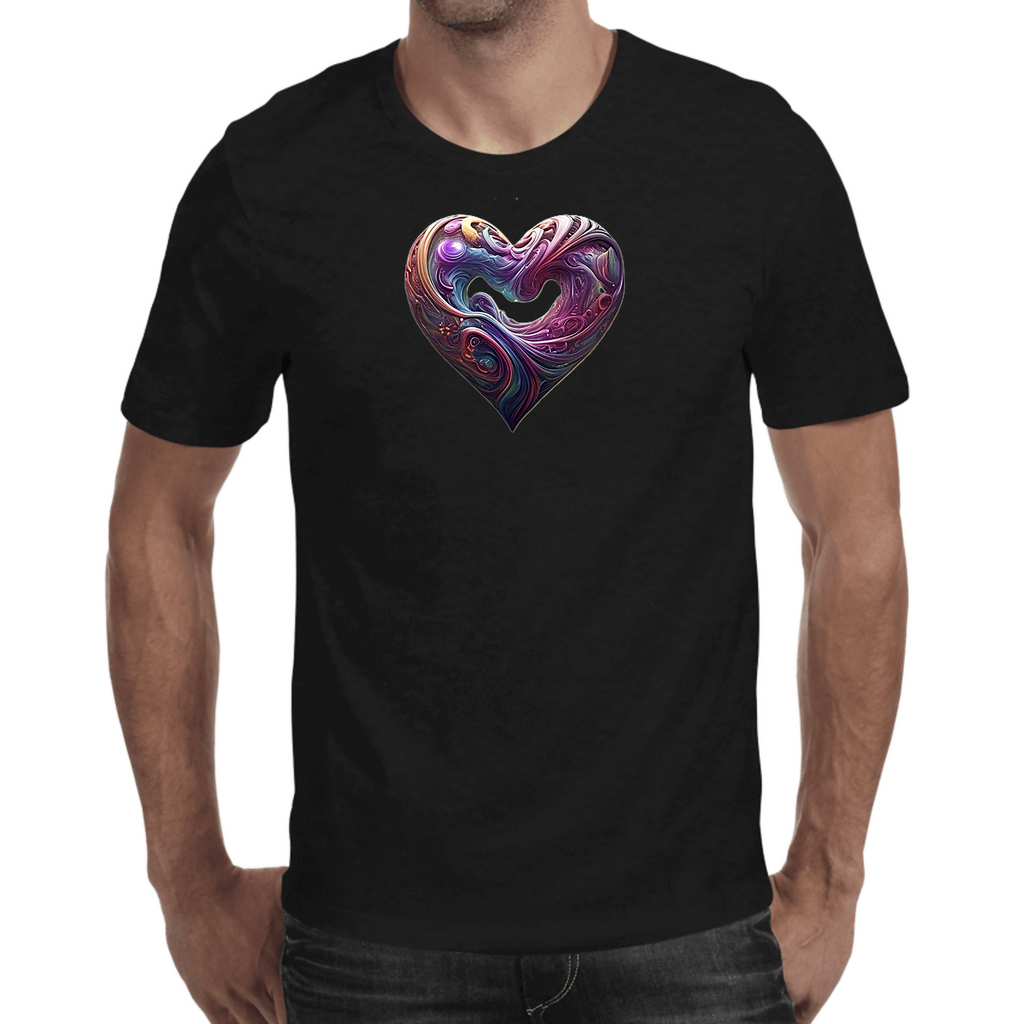 LOVE-4 Men's T-Shirt (ArtzyAi)