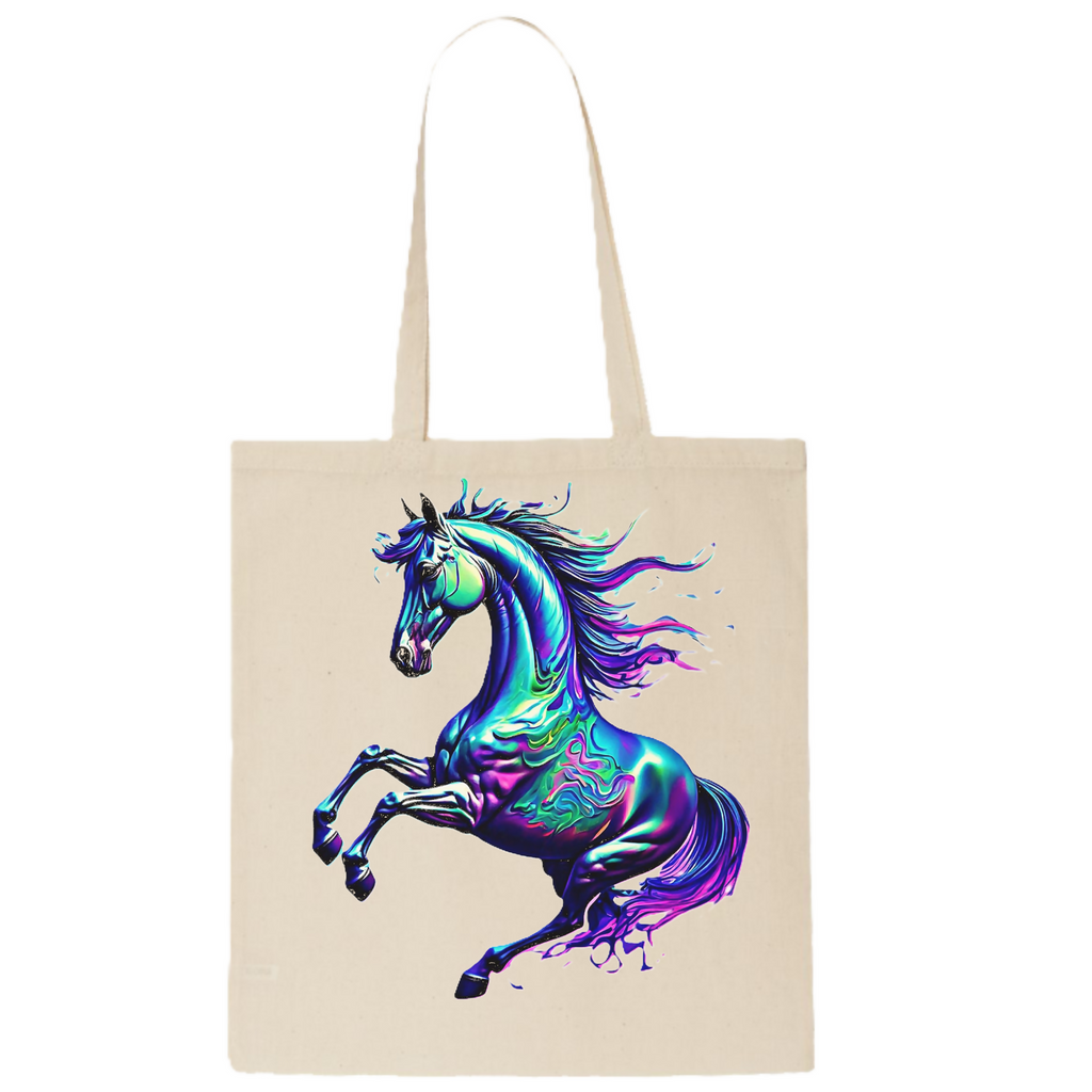 )Soul of the Horse: Abstract 1 - Tote Bag (ArtzyAi)