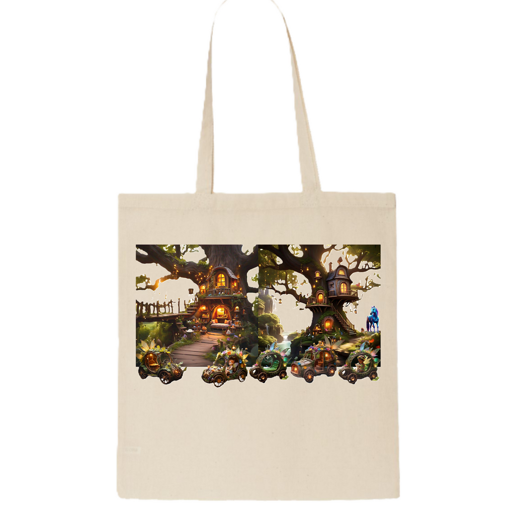 Fairy Flat 6 - Tote Bag (ArtzyAi)