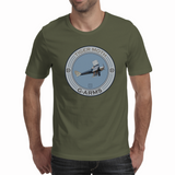 Tiger Moth G-ARMS - Men's Cotton T-Shirt 1 (GeraldSmithArt)