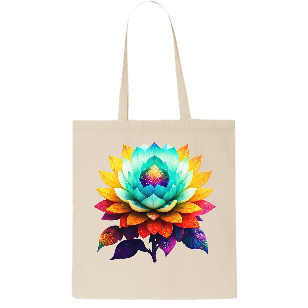 Floral 6 Tote Bag (ArtzyAi)