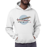 Cessna 210 Centurion II ZS-KYJ - Men's Hoodie 1 (GeraldSmithArt)