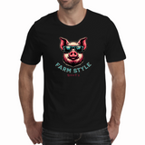 Farm Style Pig - Men's T Shirt (Route 62 T'S)