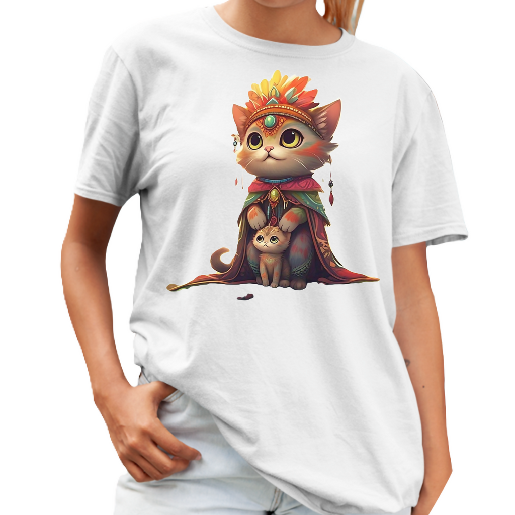 KittyCat-5 Unisex T-Shirt (ArtzyAi)