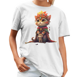 Kitty-5 Unisex T-Shirt (ArtzyAi) (5)