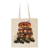 FAIRY VILLAGE TOTE BAG (1)