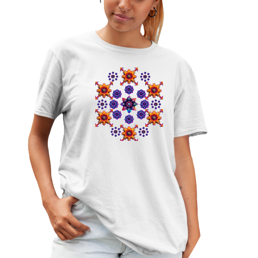 Flower Power 6 - Unisex T-Shirt (ArtzyAi)