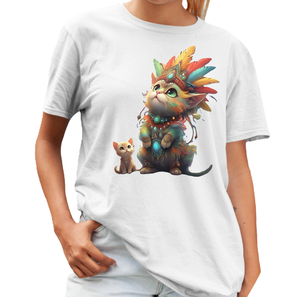 KittyCat-14 Unisex T-Shirt (ArtzyAi)