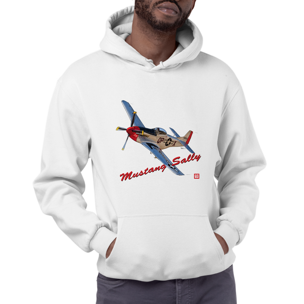 Mustang Sally - Men's Hoodie 1 (GeraldSmithArt)