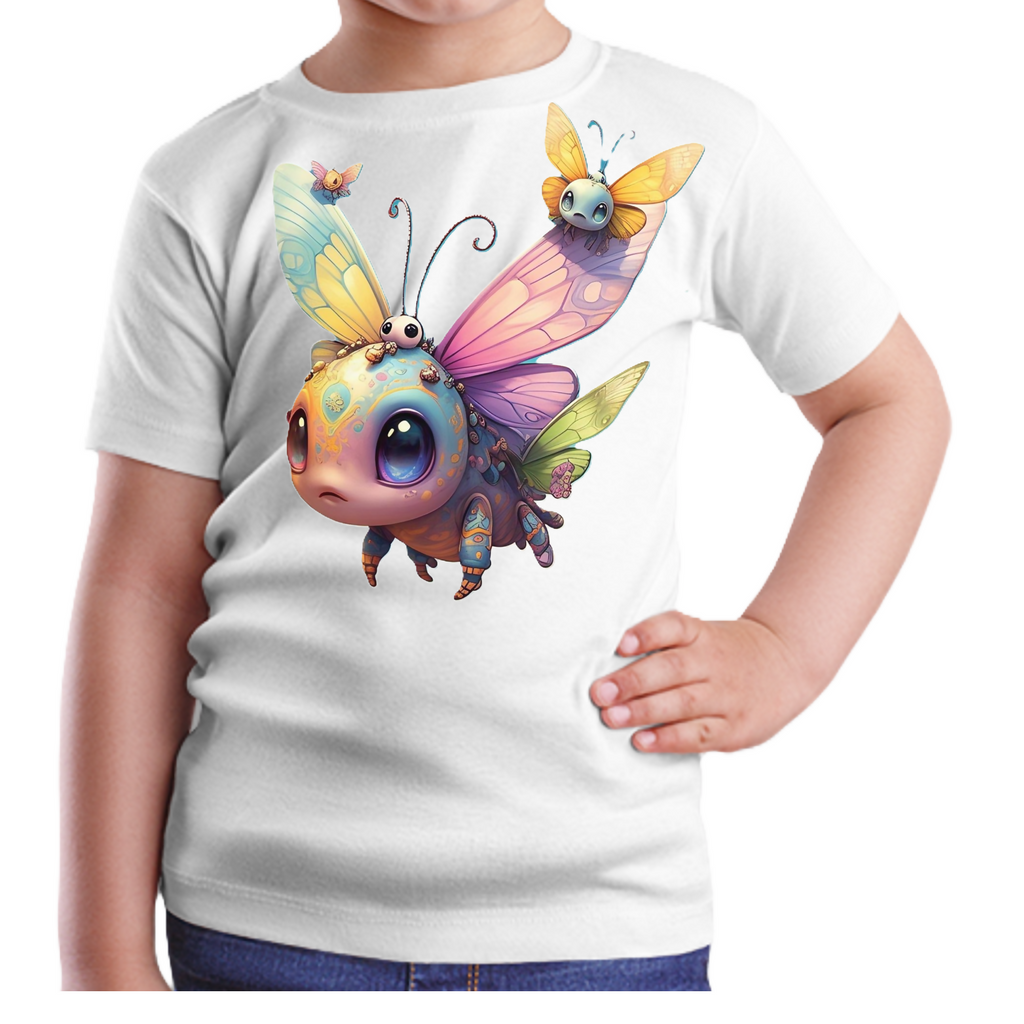 Butterfly-9 Kids T-Shirt (ArtzyAi)