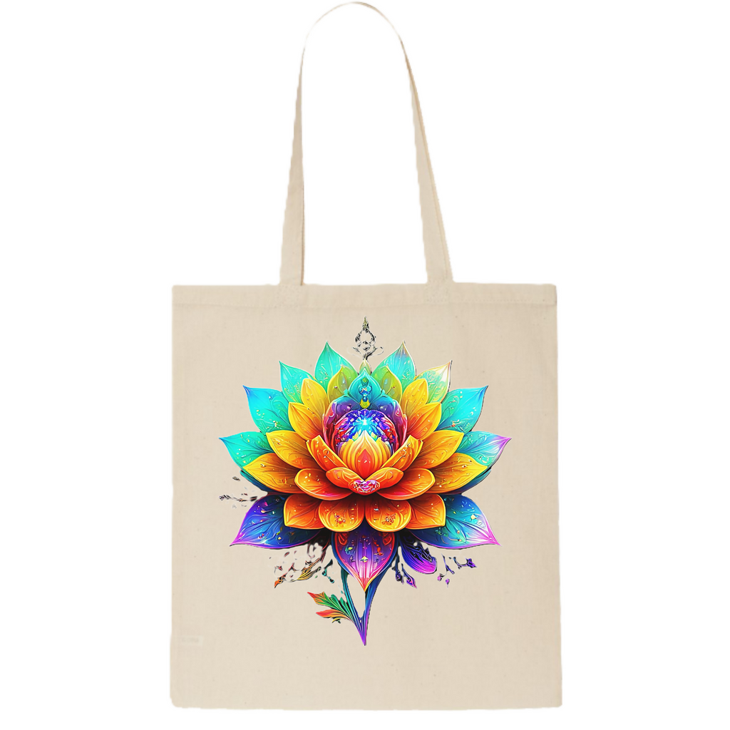 Floral 3 Tote Bag (ArtzyAi)